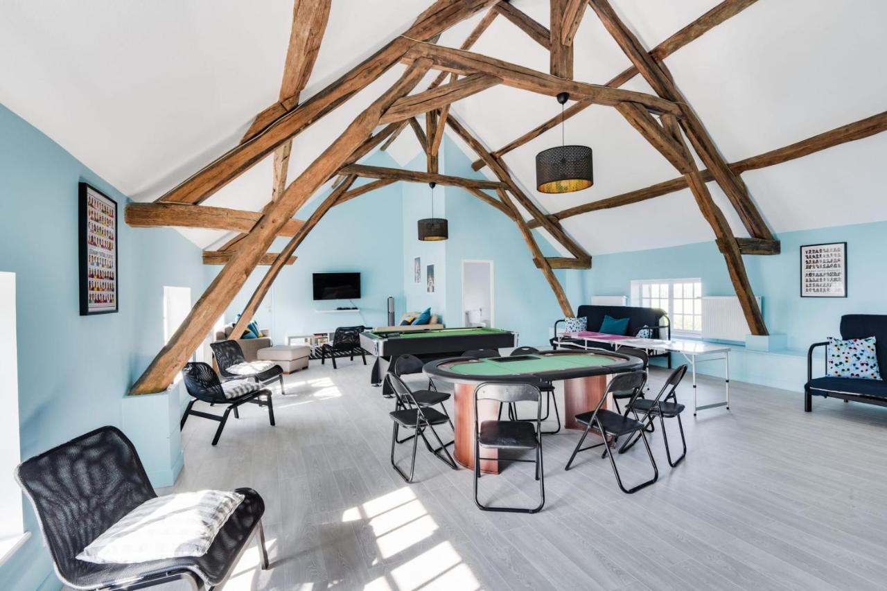 Crazy Villa Etisseaux 45 - Heated Pool - Volley Court - 1H30 Paris - 45P Saint-Maurice-sur-Aveyron Экстерьер фото