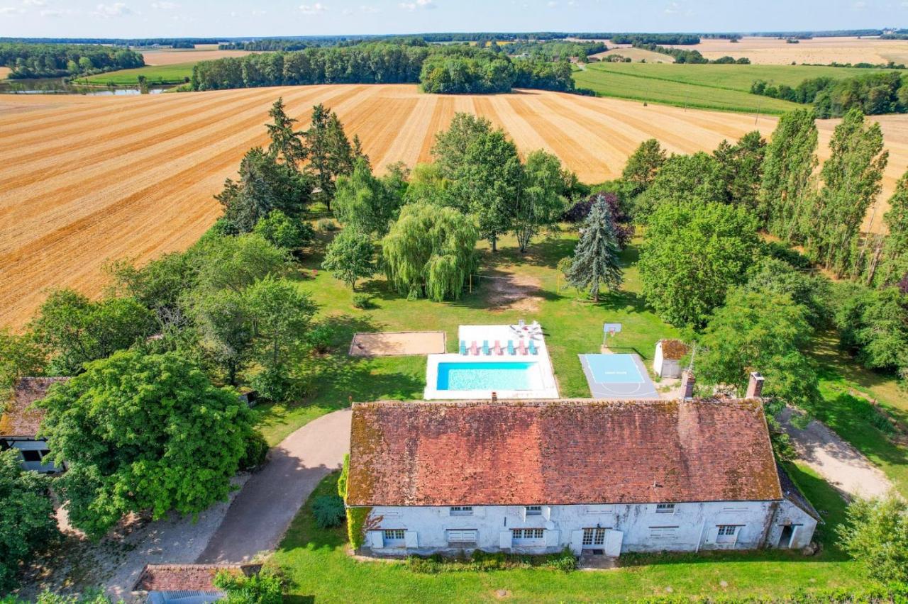 Crazy Villa Etisseaux 45 - Heated Pool - Volley Court - 1H30 Paris - 45P Saint-Maurice-sur-Aveyron Экстерьер фото