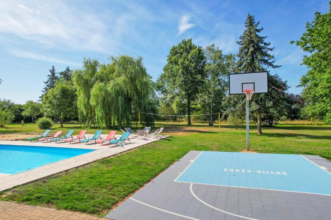 Crazy Villa Etisseaux 45 - Heated Pool - Volley Court - 1H30 Paris - 45P Saint-Maurice-sur-Aveyron Экстерьер фото