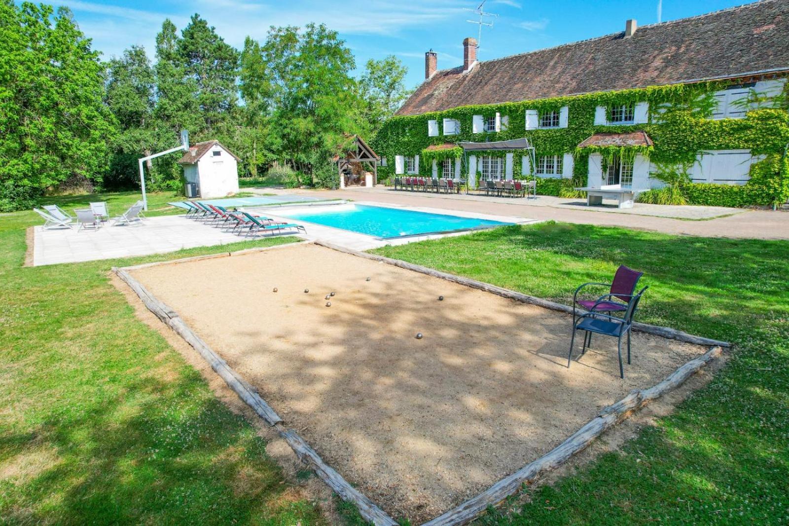 Crazy Villa Etisseaux 45 - Heated Pool - Volley Court - 1H30 Paris - 45P Saint-Maurice-sur-Aveyron Экстерьер фото